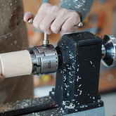 CK-2.75Z/S1 Chuck Set, 2.75" 4-Jaw Key Self-Centering Chuck, Thread 1"X8TPI, Dovetail Jaws, Step Jaws, Wide Jaws, Pin Jaws, 5" Flat Jaws, Wood Screw, Two Nylon Washers, T Handle Key for Wood Lathe.